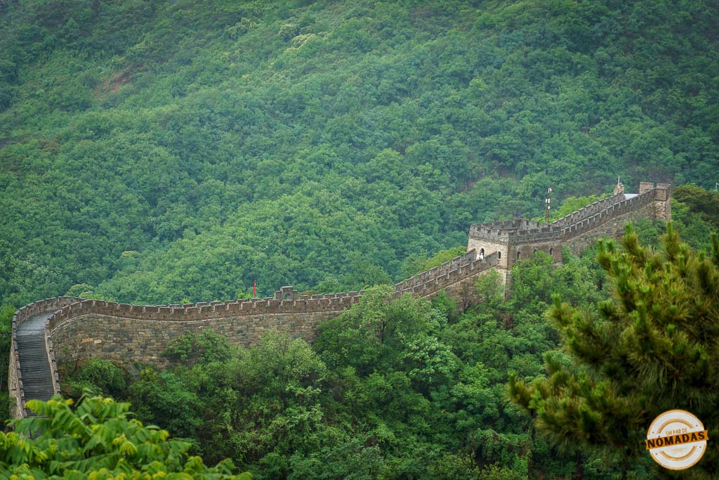 Mutianyu es un punto muy recomendable para visitar la gran muralla china